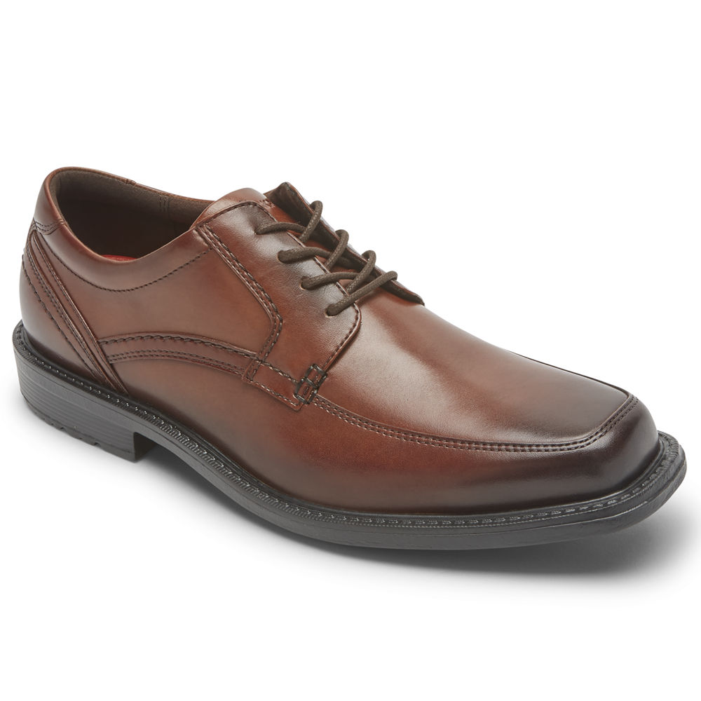 Sapatos Lace Ups Rockport Homem Marrom - Style Leader 2 Apron Toe - 54632TEJF